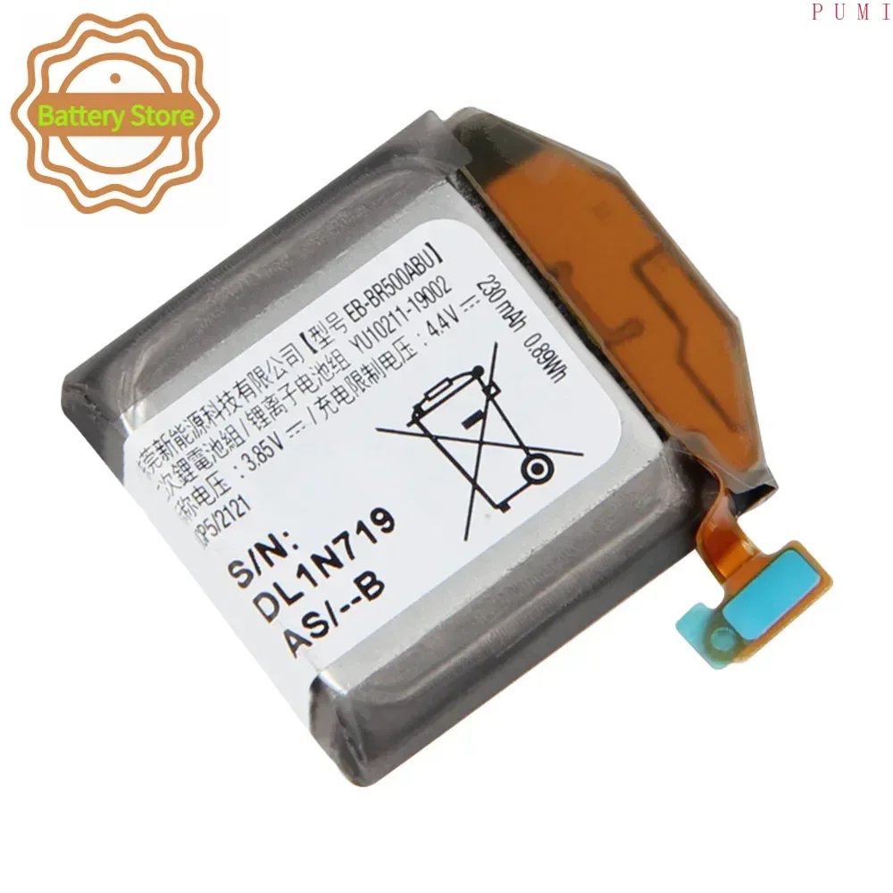 Production in 2024 Replacement Battery EB-BR500ABU For Samsung Galaxy Watch Active SM-R500 R500 Quality Batteries With Tool