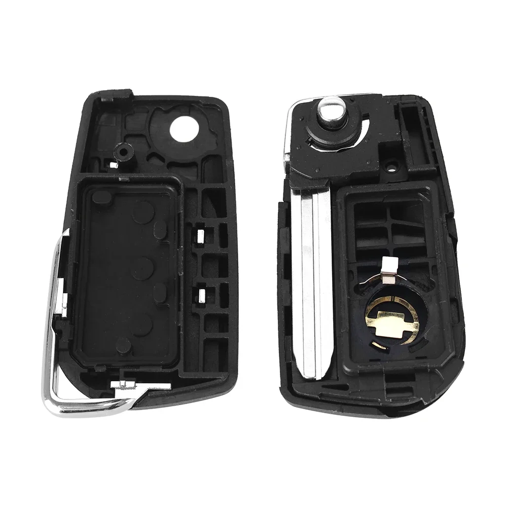 KEYYOU Folding Flip Remote Car Key Shell For Toyota Corolla RAV4 EX Blank New VIOS Case 2/3 Button TOY43/TOY48 Blade