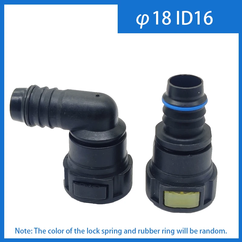 2pcs x 18 ID16 Auto Car Fuel Line Hose Quick Release Connector Carburetor Part High Quality Hot Sale