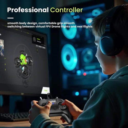 Imagen 2 del producto Simulador de vuelo DEVASO FPV para DJI DRL Liftoff LOGIC Drone simulador de entrenamiento control remoto accesorios de juegos