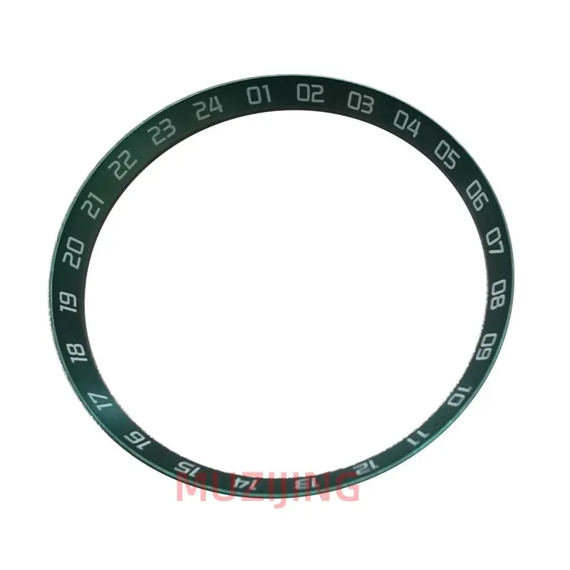 24H SKX007 30.5mm Copper Watch Parts Silver Red Green Blue Black Chapter Ring Fit For SKX007 SKX6105 NH35 NH36