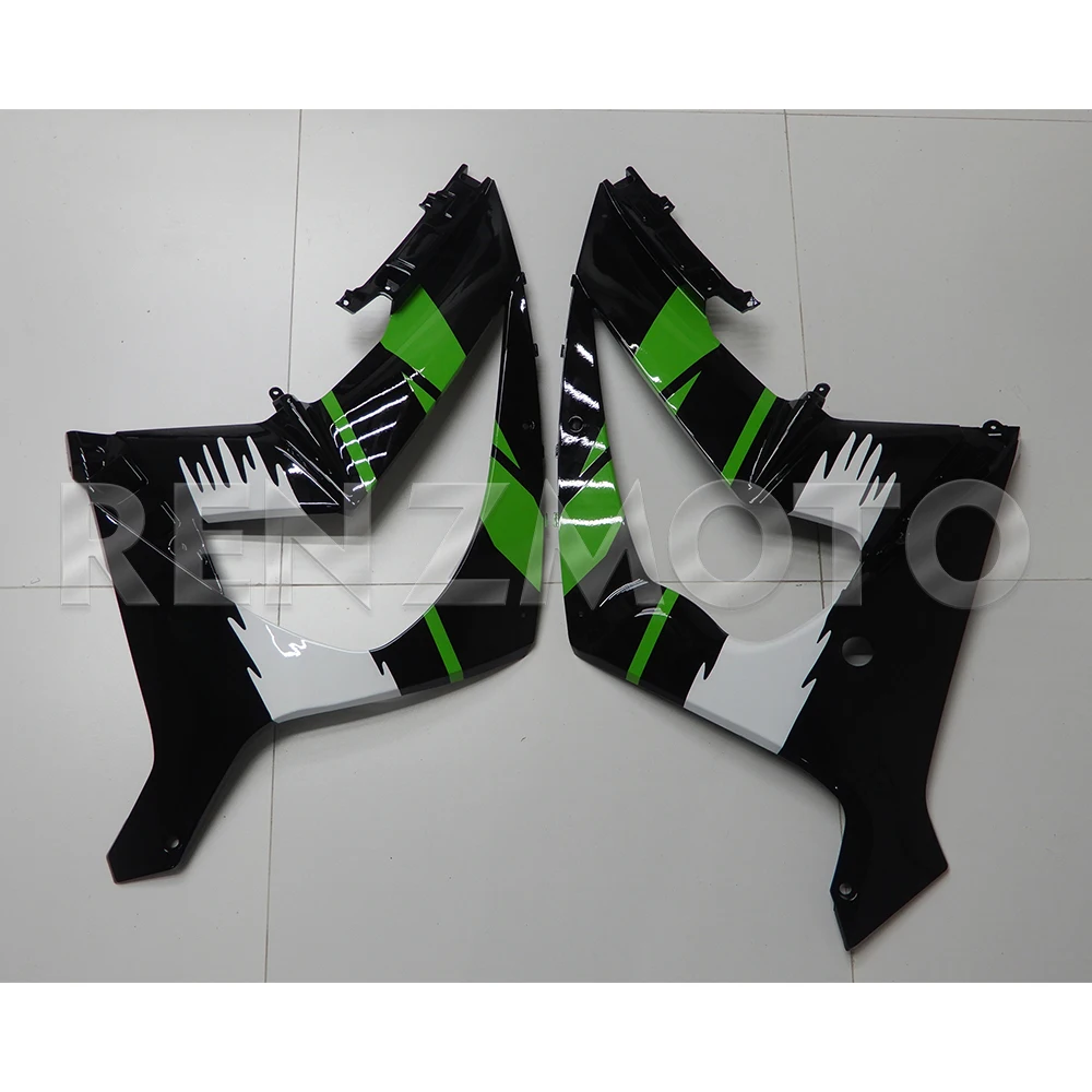 انسيابية للدراجات النارية لـ Kawasaki ZX-10R Ninja 2011-2015 رسمت ABS البلاستيك هيكل السيارة أطقم ملحقات قالب حقن K1011-108a
