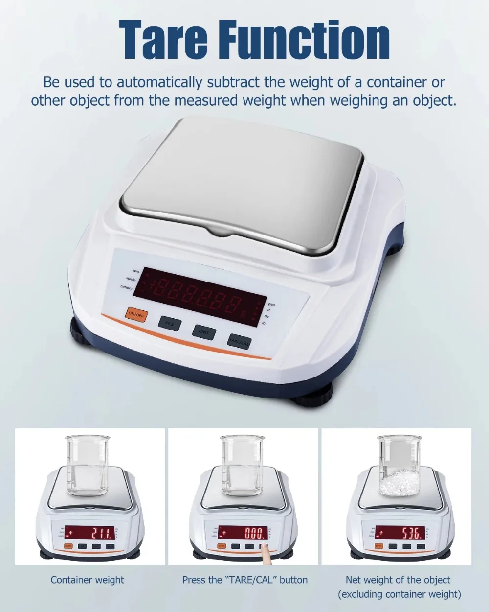 Digital Gram Scale High Accuracy Lab Counter CE 0.01g 2KG 5KG Analytical Balance 0-5000g