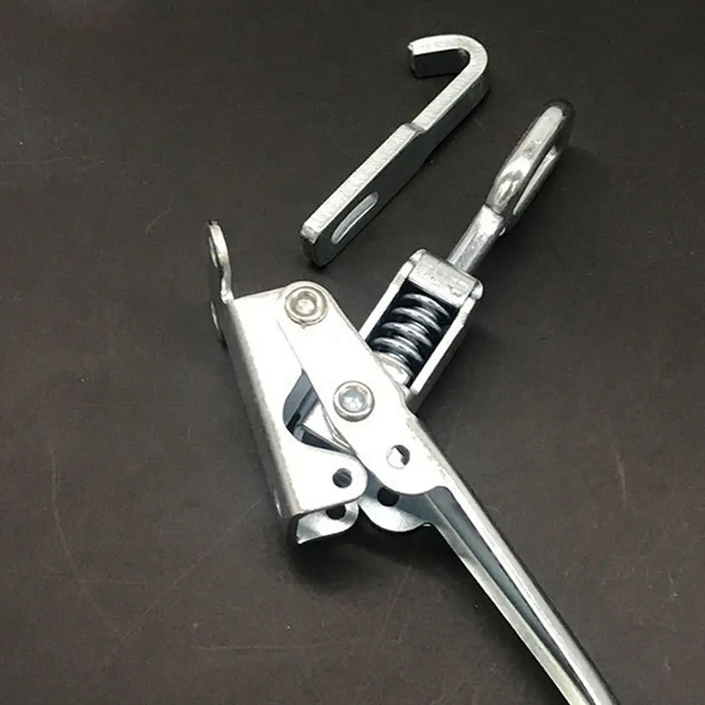 

Locking Latch Clamp Heavy Duty Metal Toggle Clamp For Truck Trailer Container Durable Safety Buckle Fastener Tool