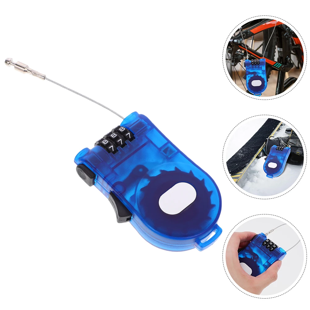

2pcs Retractable Cable Combination Luggage Heavy Duty Wire For Suitcase Travel Security Anti-Theft Closet Luggage Accessories