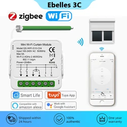 Tuya Smart WiFi Zigbee Curtain Module Blinds Switch Connected Roller Shutter Electric Motor Compatible with Alexa Google Home