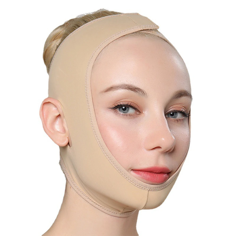 Face V Shaper Facial Slimming Bandage Relaxation Lift Up Belt Shape Lift Reduce Double Chin Face Thining Band Massage Slimmer