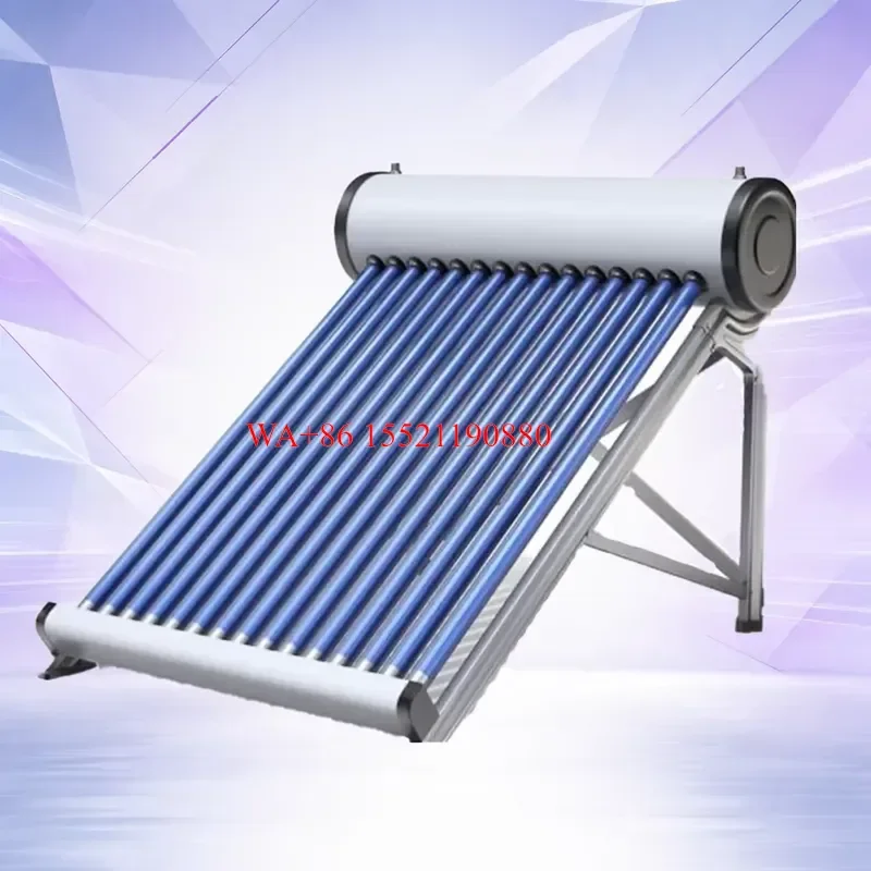 WMWMNU for Cross-border Exclusive Supply Stainless Steel Split-type Pressurized Vacuum-tube Solar Water Heater High Outlet