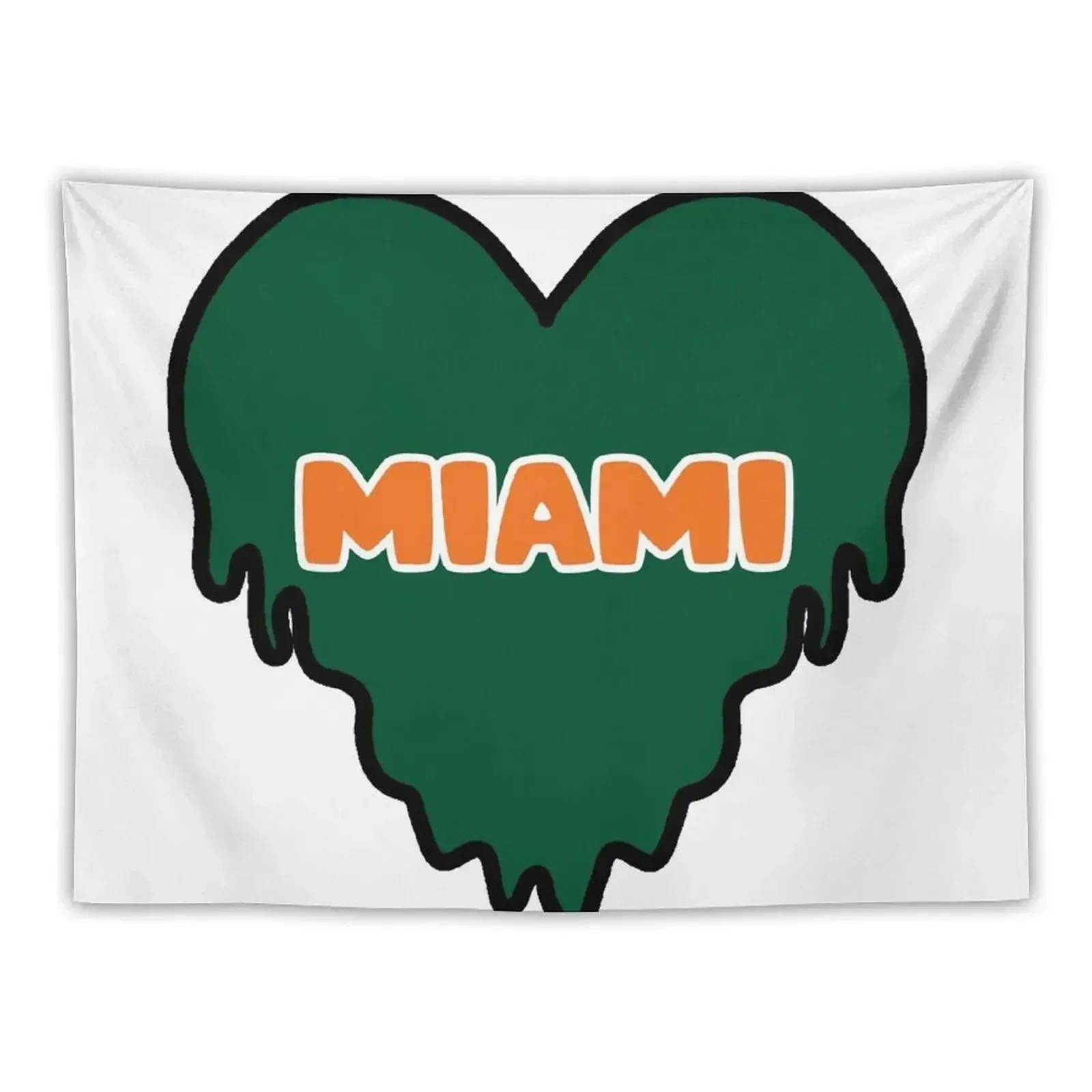 

Miami Dripping Heart Tapestry Bedroom Decor On The Wall Bedrooms Decor Carpet On The Wall Tapestry