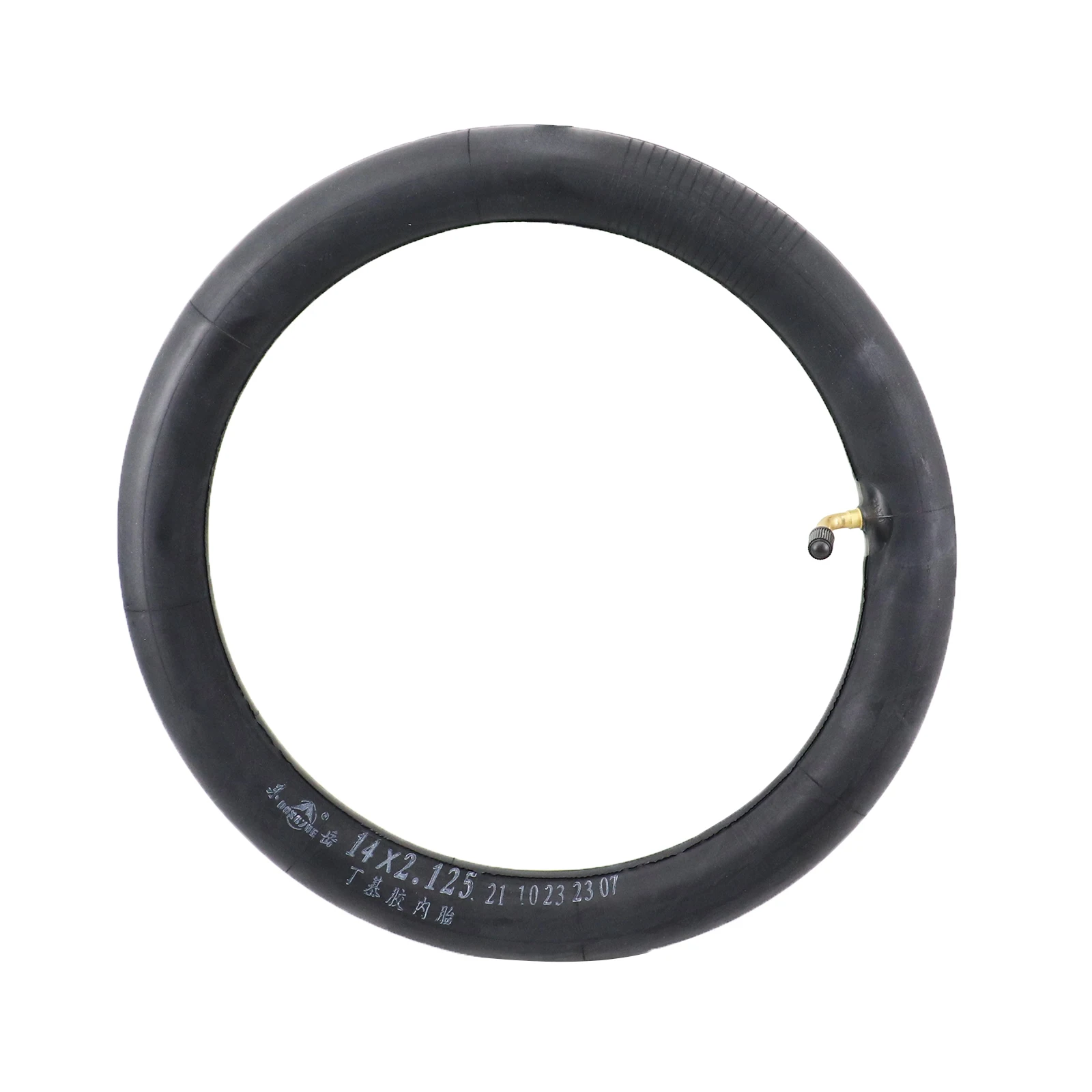 2pcs 14x2.125 Butyl Rubber Inner Tube With A Bent Valve Stem For Electric Bicycle E-Bike Tires Electric Bike Parts Accessory