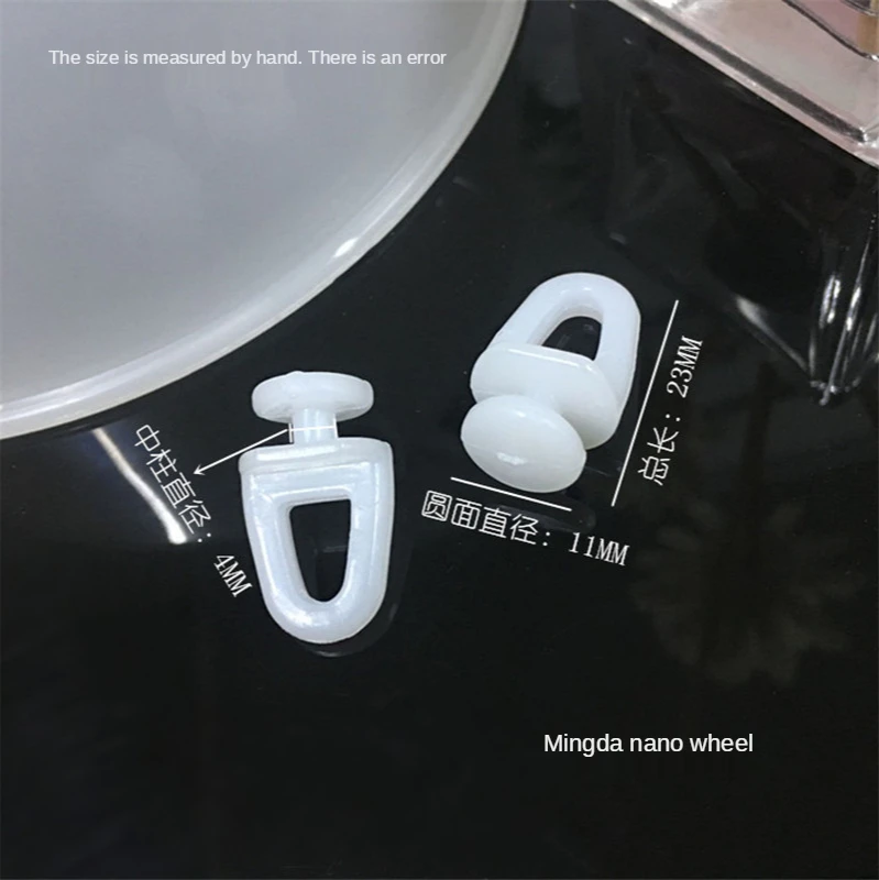 30Pcs Wit Plastic Rail Gordijn Transportband Haak Rollers Thuis Gordijnen Hanger Hhooks Accessoires Gordijnen Tieback Haken