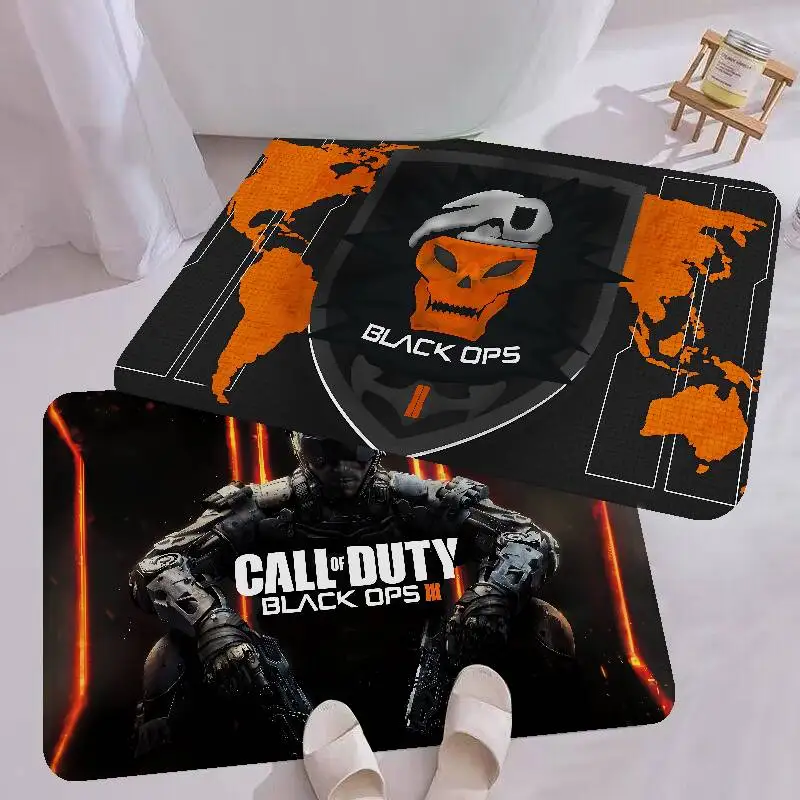 Call Of D-DutyS Gaming Entrance Door Mat Washable Non-Slip Living Room Sofa Chairs Area Mat Kitchen Welcome Doormat