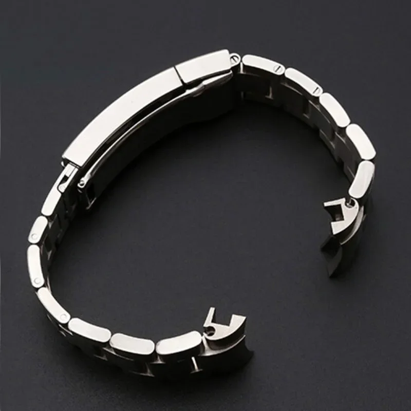 سوار ساعة رولكس دايتونا GMT الغواصة إكسسوارات ساعات حزام معدني 904 سوار ساعة من الفولاذ المقاوم للصدأ 20 مللي متر 21 مللي متر