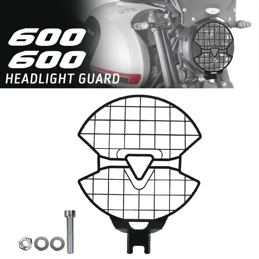 

FOR Trident 660 2021 2022 2023 2024 Motocycle Trident660 Headlight Protector Grill Grille Headlamp Head Light Cover Accessories