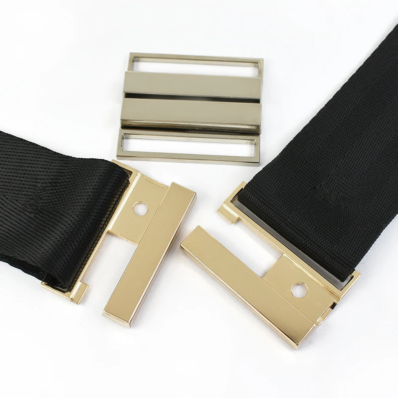 3-5Pcs 40/50mm Metal Belt Buckle Belts Adjust Buckles Women Windbreaker Decor Girdle Hook Replace Parts DIY Hardware Accessories