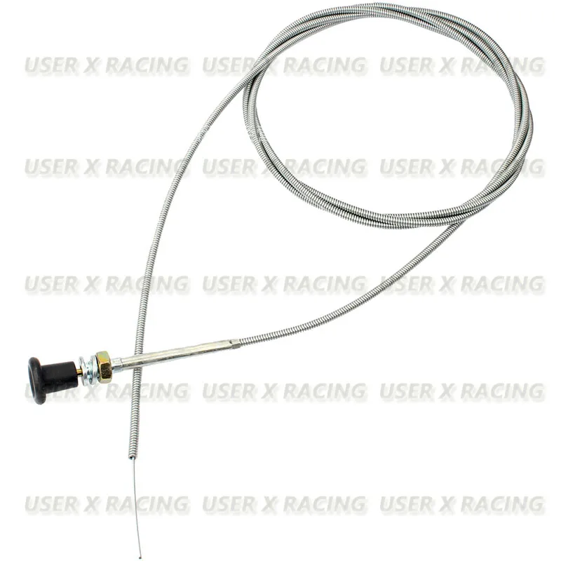 USERX Universal Motorcycle 96 inches Push Pull Choke Cable for Tractors Go Carts etc High quality and durability