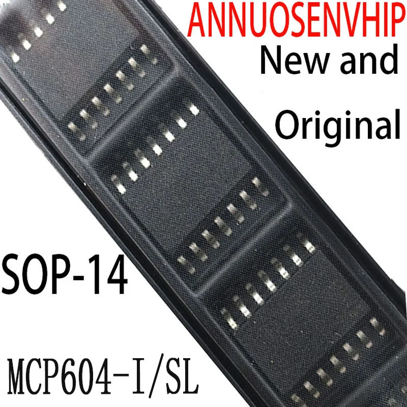 5PCS New And Original SOP14 MCP604 SOP MCP604-I SOP-14 SMD MCP604-I/SL