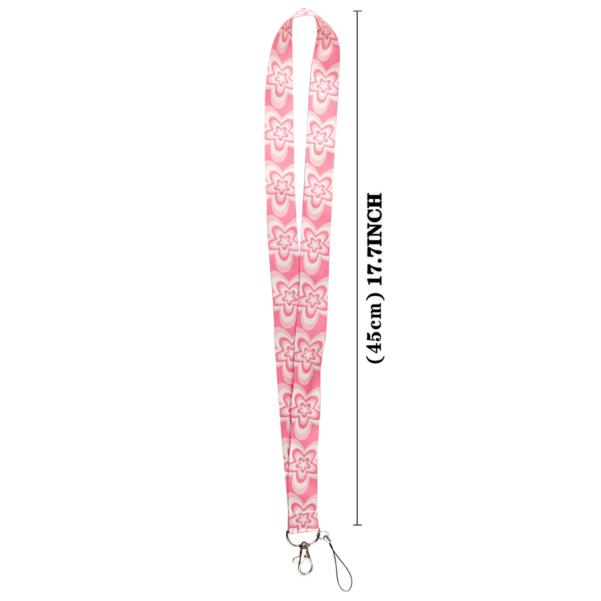Butterfly Lanyards Neck Strap for Key ID Card Gym Cell Phone Strap USB Badge Holder Rope Pendant Key Chain for Women