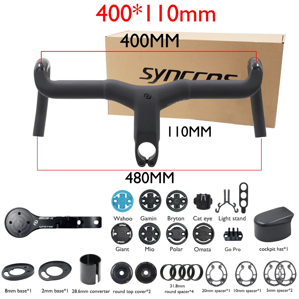Syncros Creston Layup iC SL Carbon Handlebar 440mm