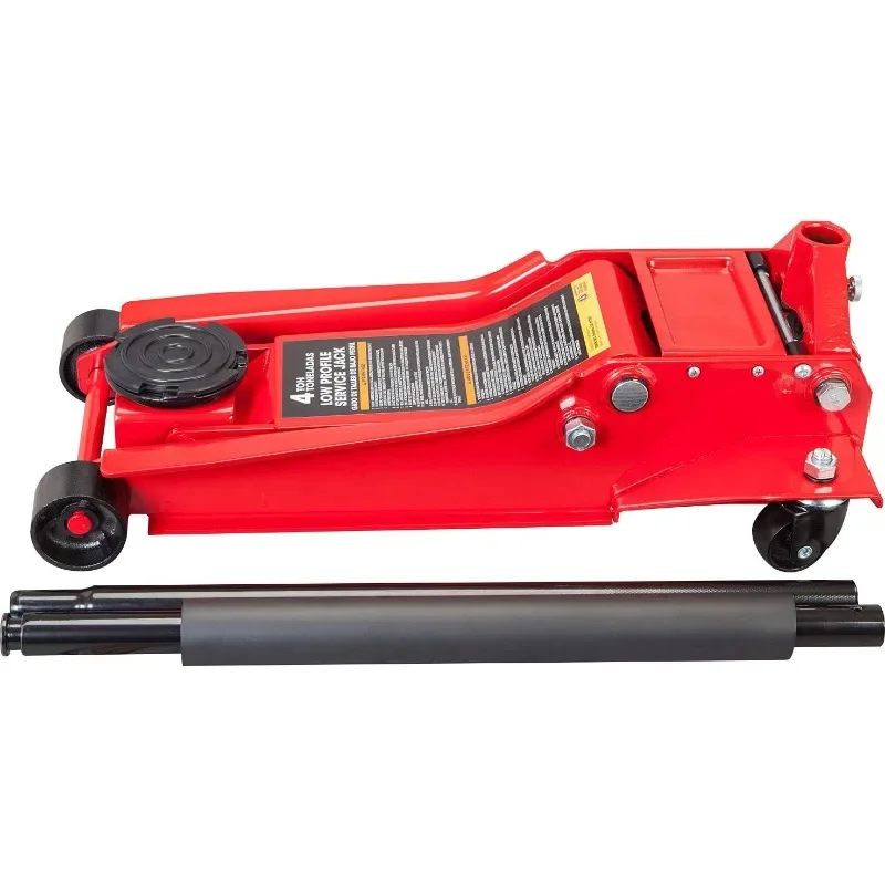 BIG RED AT84007R Torin Hydraulic Low Profile Service/Floor Jack with Dual Piston Quick Lift Pump