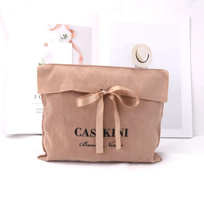 Saco De Pó De Veludo Para Bolsa, Produto Personalizado, Impresso, Envelope, Bolsa De Jóias Com Fita, Luxo, Personalizado