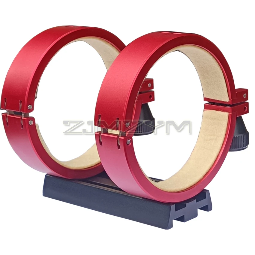 DIY Mirror Tube Telescope Clamp  Hoop Ring Astronomical Telescope Mirror Metal Tube Clamp, Inner Diameter 63mm/70mm/83mm/93mm