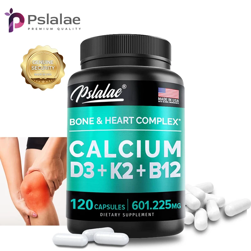

Calcium Supplement Bone & Heart Complex with Vitamin D3 K2, Calcium Supplement + Vitamin Calcium