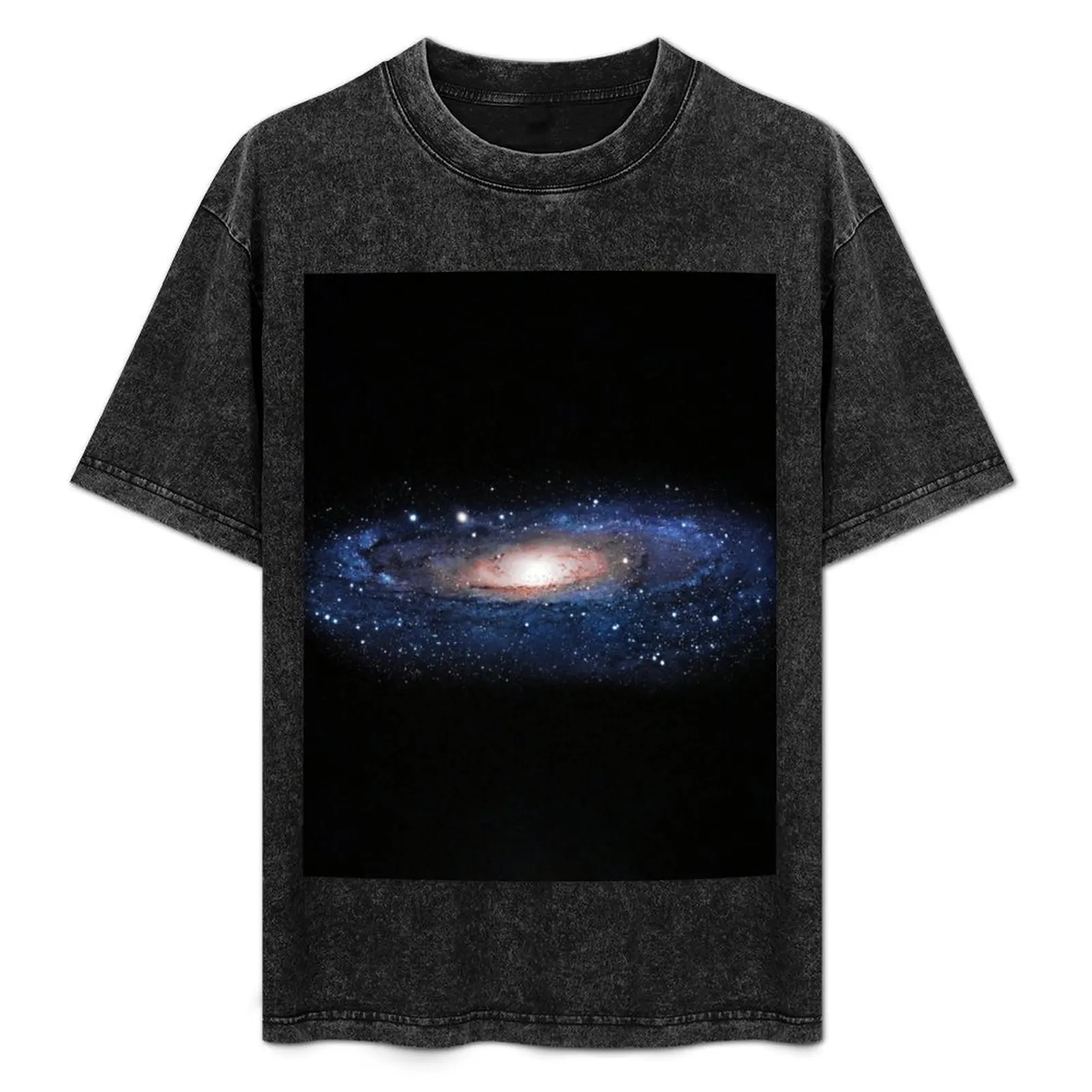 

Milky Way with black background T-Shirt basketball graphic tees Man t-shirt blue archive funny t shirts for men