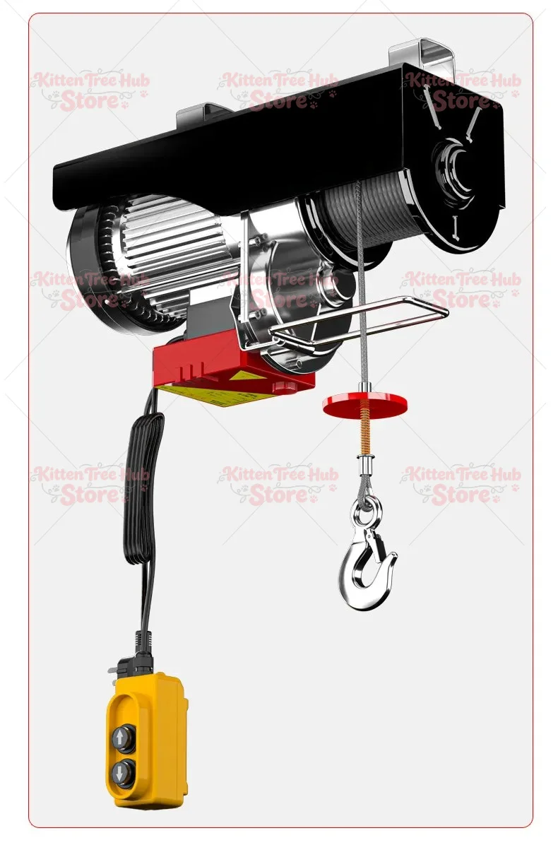 Electric Lift Remote Operation Hoist Wireless Remote Control Lifting Crane Micro Electric