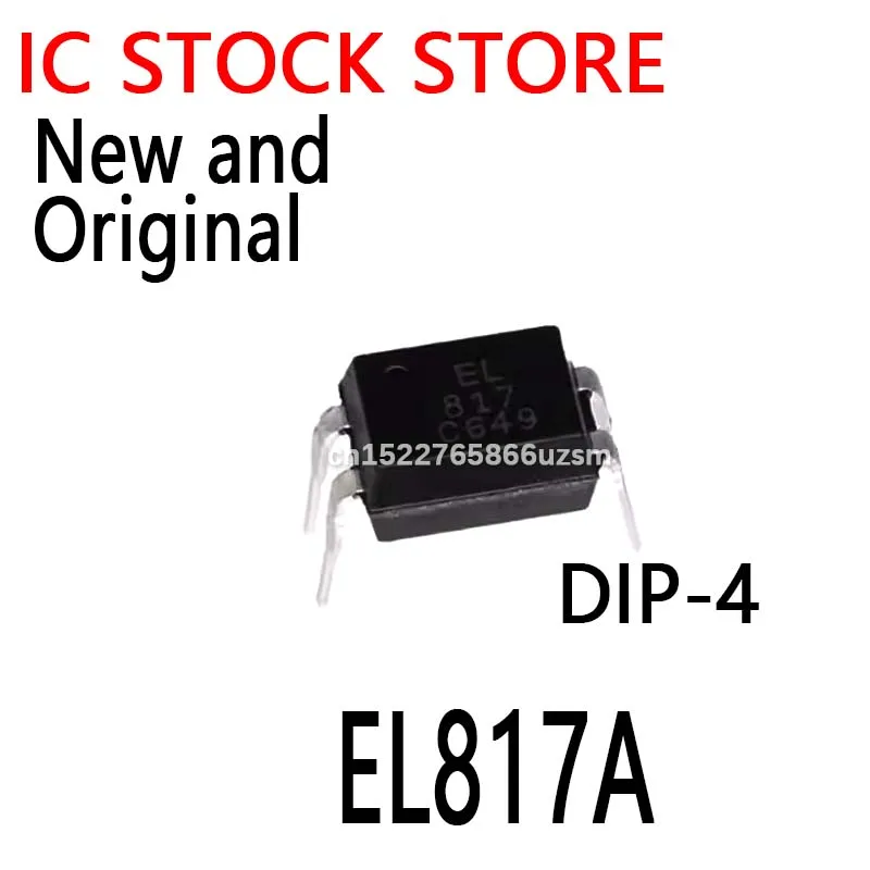 10PCS New and Original  DIP4 EL817 DIP PC817A PC817 A  IC EL817A