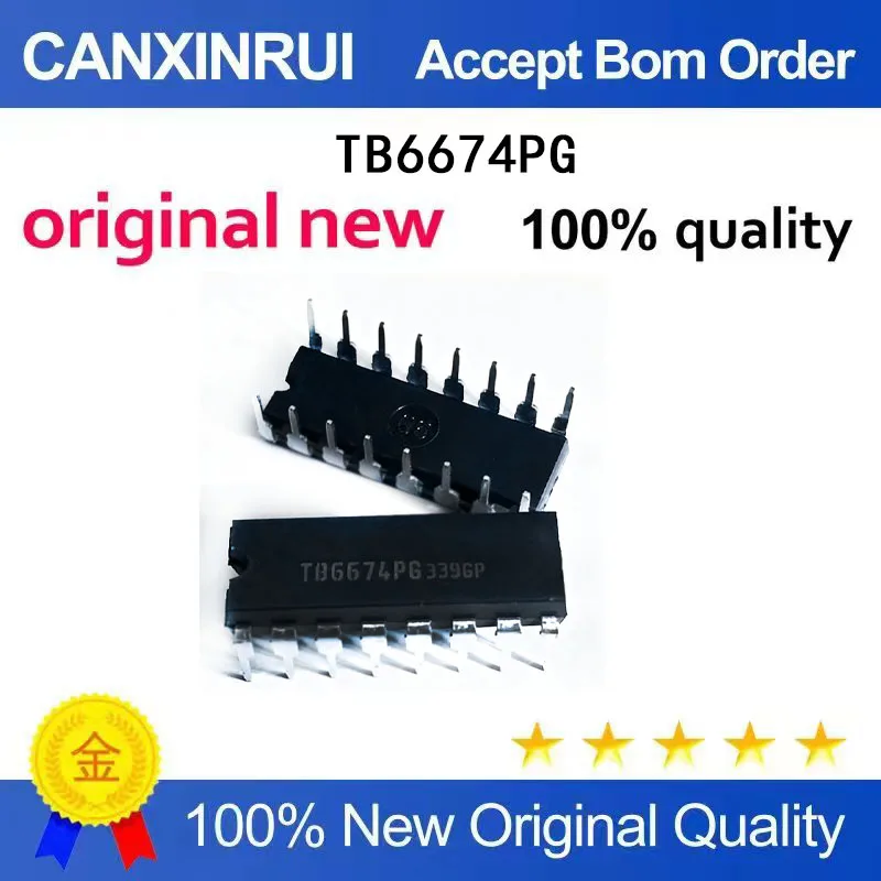 

(5-100 Pieces) Brand new original TB6674PG TB6674 DIP-16 direct insertion spot chip IC