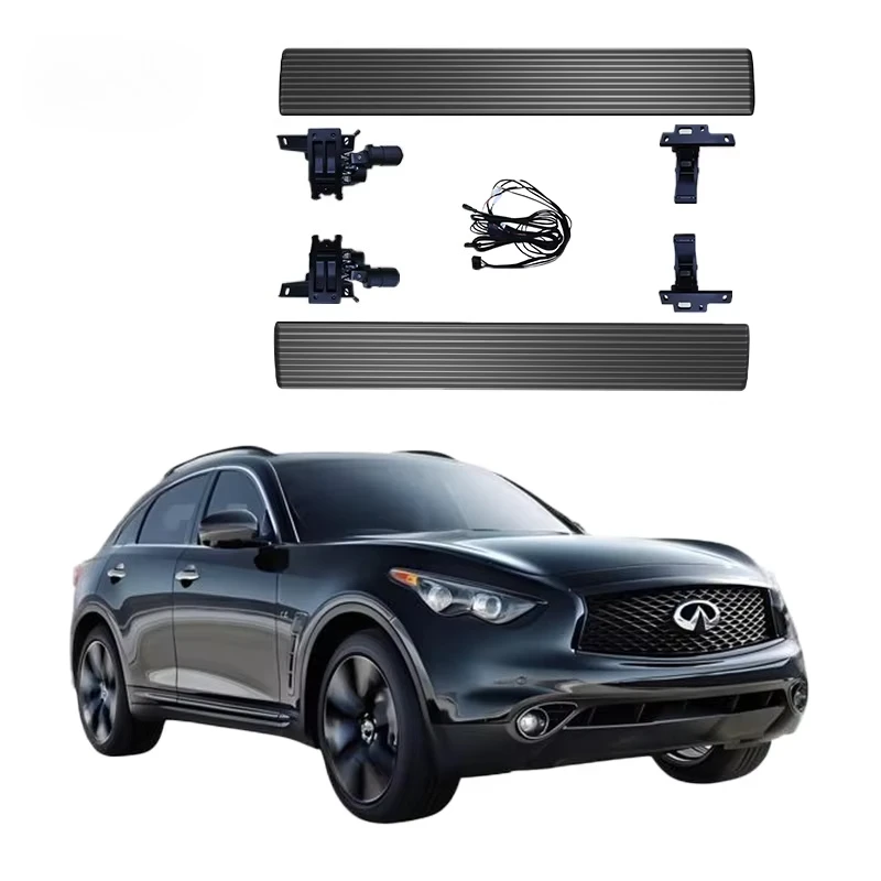 

Automotive Intelligent Electric Pedal Auto Running Board LED Lights Electric Pedal Waterproof for Infiniti FX35 2010+