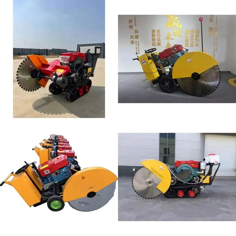 AP01 Concrete Track Cutting Machine with 800 mm and 1000 mm Blades for Manufacturer Machines Concrete 800 1000 Mm