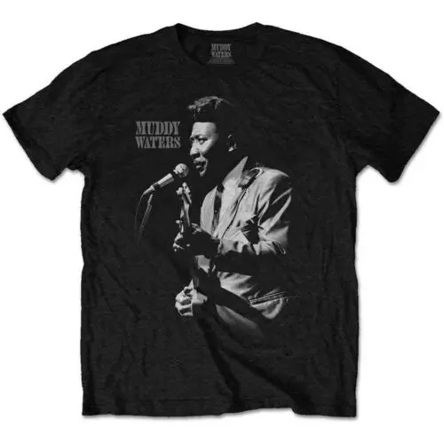 Muddy Waters Muddy Live Autorisé T-shirt Hommes