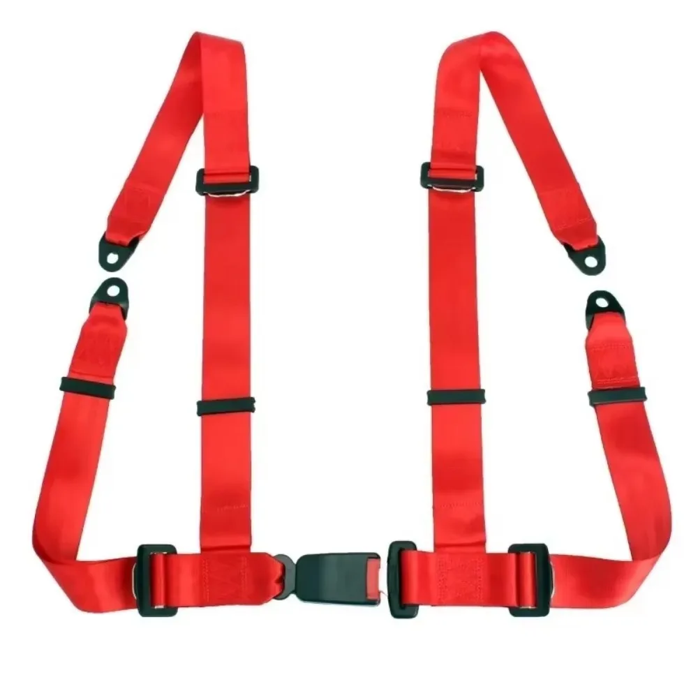 Car Safety Racing Harness Seat Belt Sports Camlock Shoulder Strap W/ Nylon 4 Point Fixing Mounting Quick Relea Bestseller