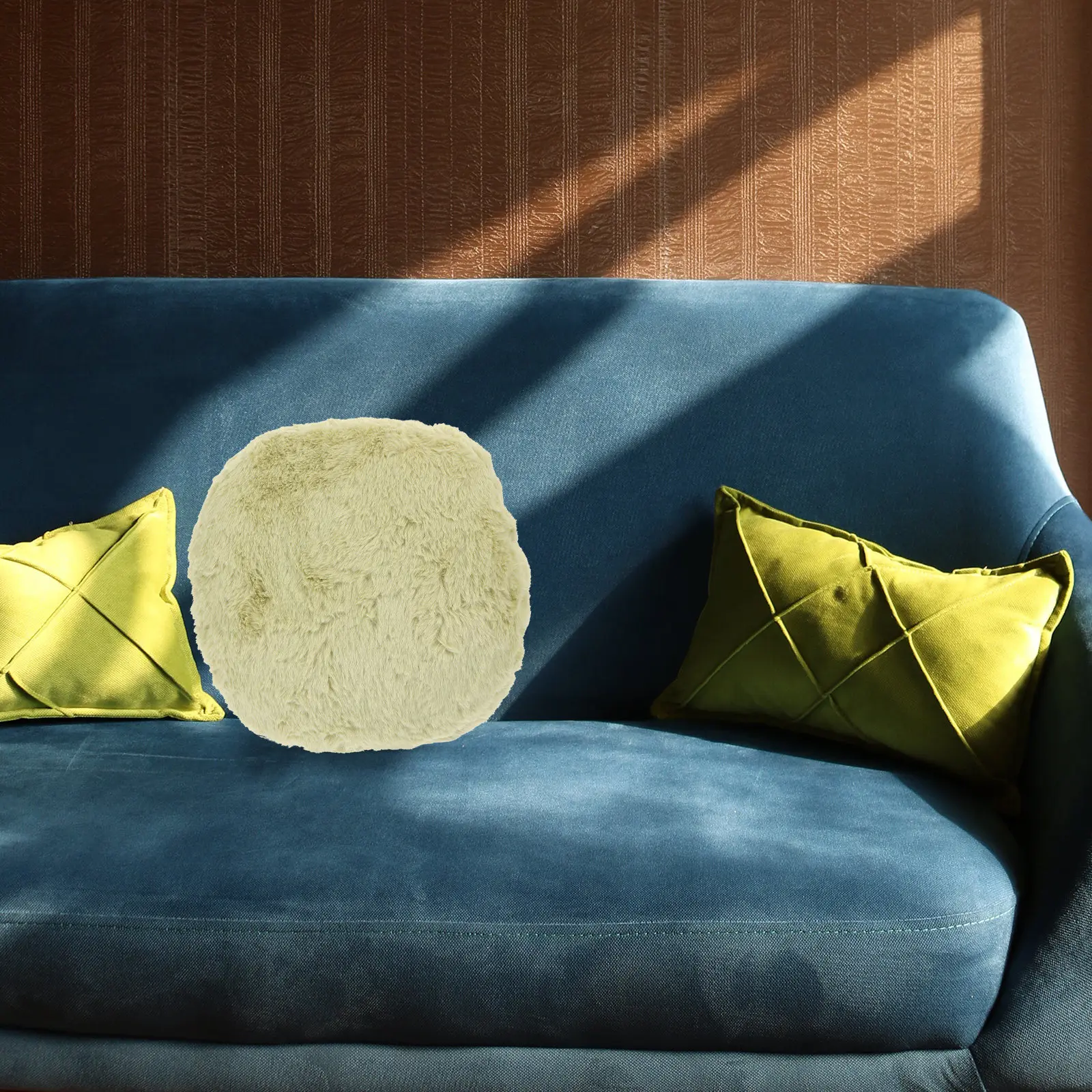 

Tennis Throw Pillow Stuffed Round Ball Cushion Soft Comfortable PP Office Decorative Sofa Pillow Gift for Tennis