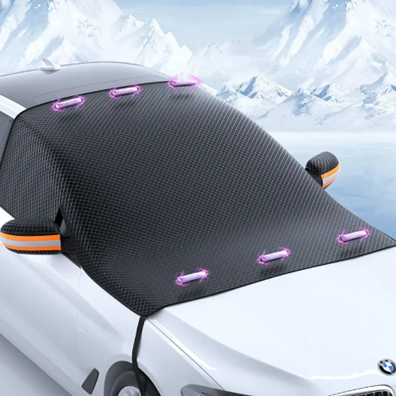 NEW Winter Car Windshield Snow Cover Antifreeze Snow Cover Glass Sun Visor Car Window Snow Visor Cover Protection Tools