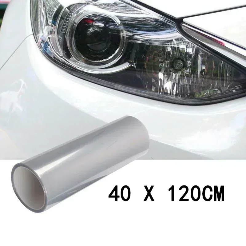 Carhome 1 Roll Car Headlight Protective Film Bumper Hood Paint Protection Transparent light Protective Film Vinyl Wrap Useful