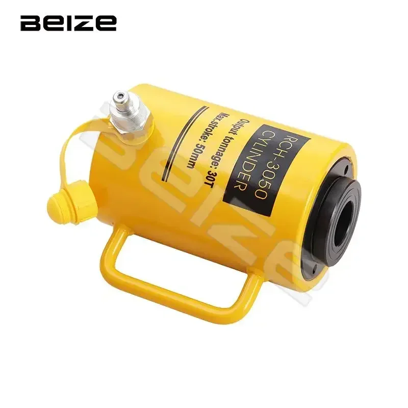 油圧中空シリンダー,RCH-3050,トンボ付きジャッキ,30トン,トラベル,50mm