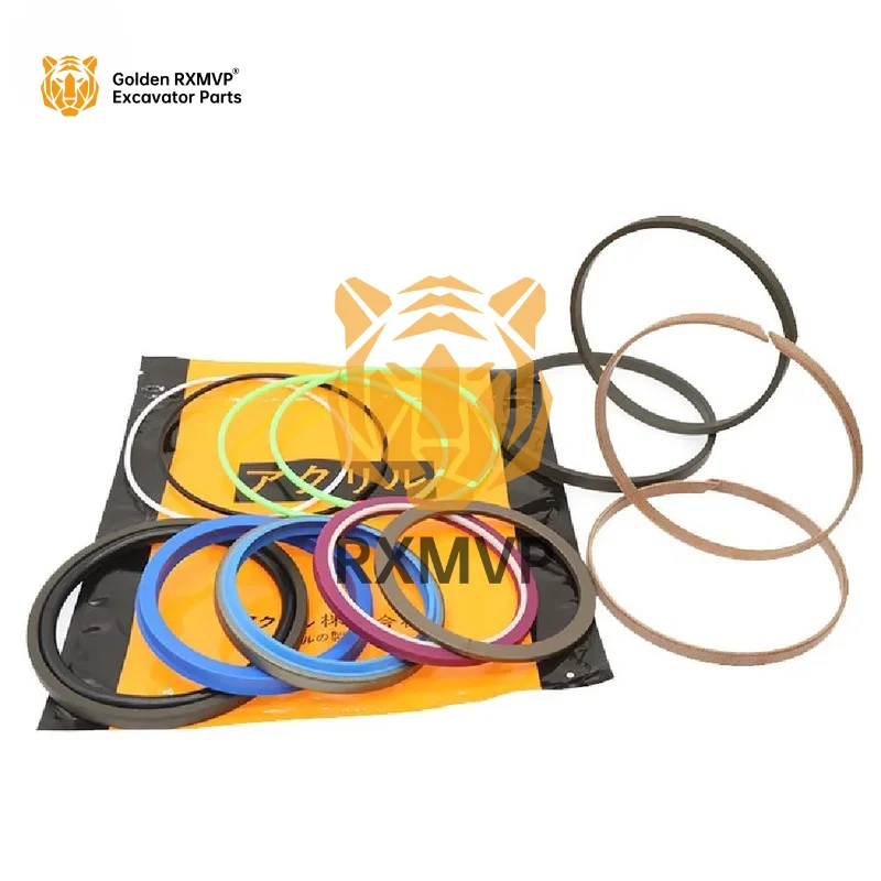 For Caterpillar 247-8888 Excellent Oil Resistance Fit Cat320b/c/d Bucket Repair Kit Excavator Arm Attachment E320b/c/d RXMVP