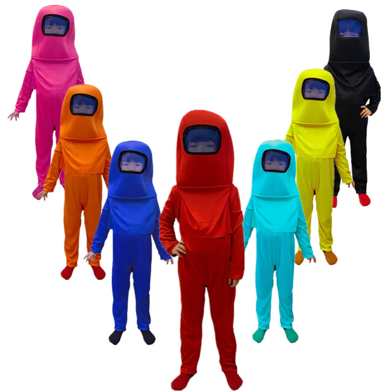 Anime Cosplay Birthday Party Game Space Kill Bodysuit Halloween Astronaut Boys Jumpsuit Fancy Dress Carnival Costumes for Kids