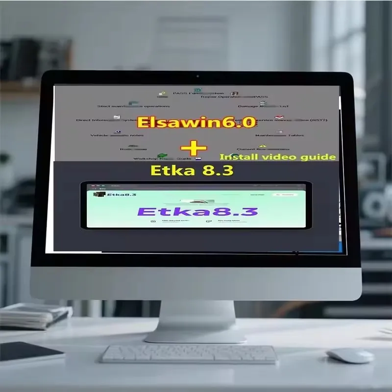 

Latest Vehicle Electronic Parts Catalog Maintenance Software Group Etka 8.3 + ELSAWIN 6.0 Compatible Automotive Tools