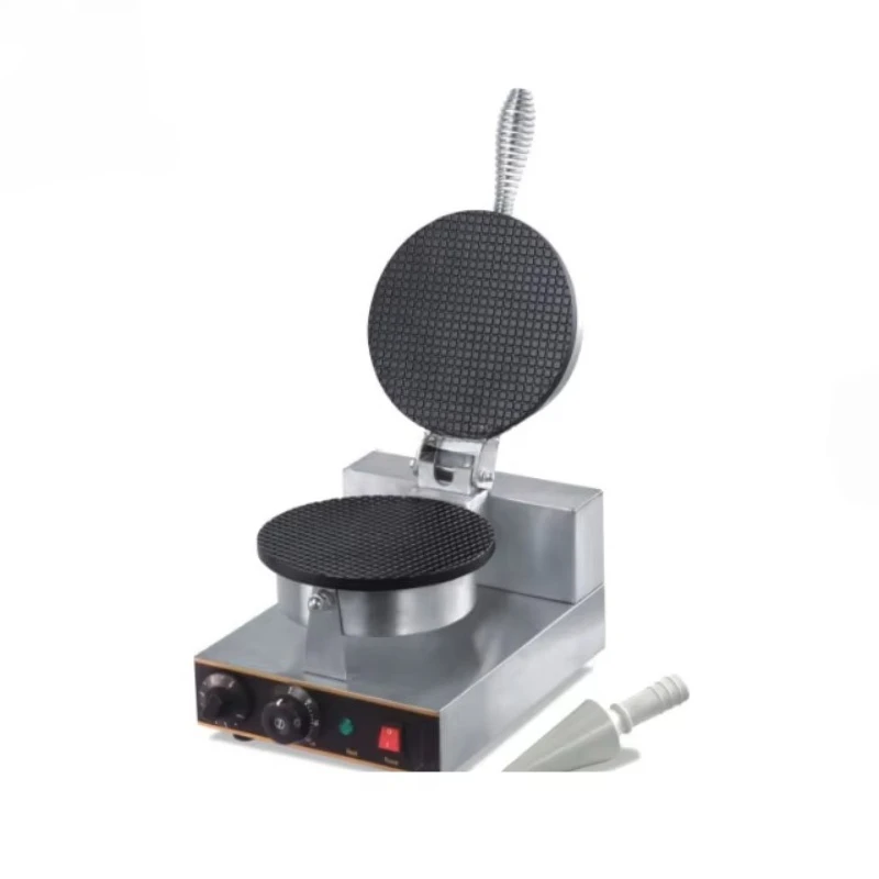 Commercial Double Ice Cream Waffle Cone Machine