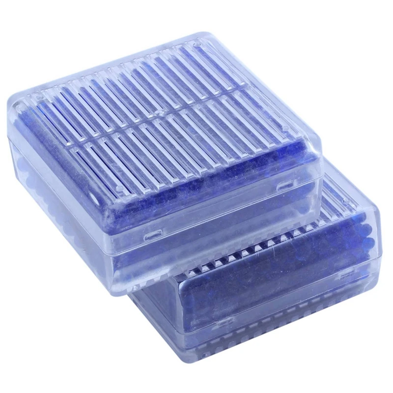 Sílica Gel dessecante para Absorb Box, azul indicando, umidade, reutilizável, 6pcs