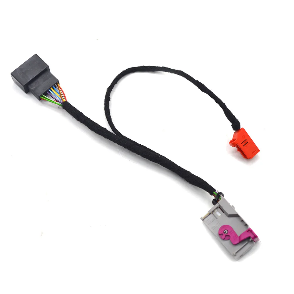 For Audi A3 8V LCD virtual cockpit cluster LCD instrument panel adapter plug Plug&Play Wire Cable harness