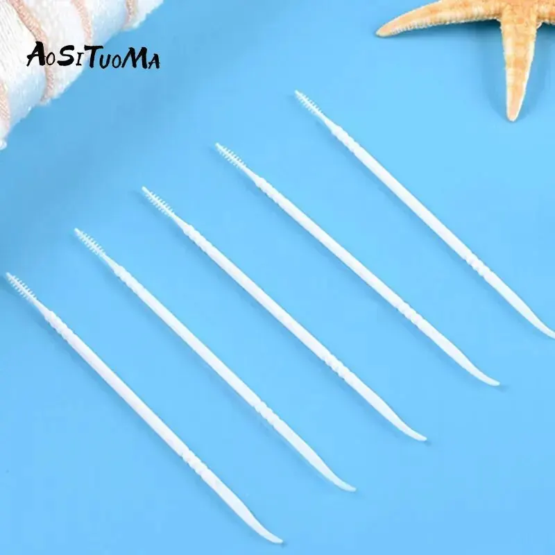 300Pcs/Set Orthodontics Braces Interdental Brush Clean Between Teeth Toothbrush Dental Cleaning Oral Hygiene AdvancedCare Tool