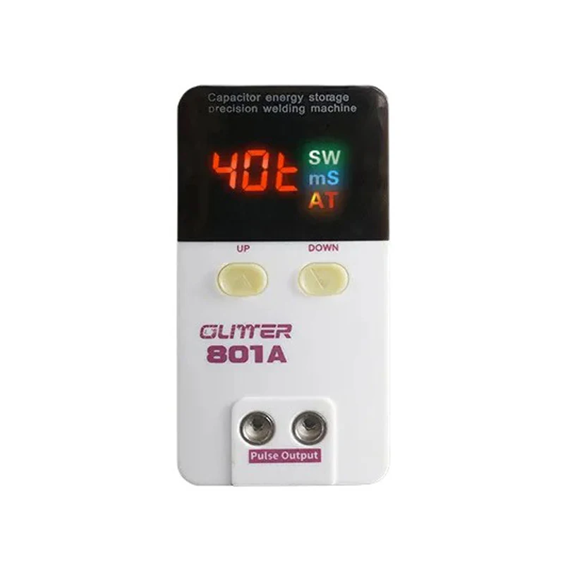 

Anti-Interference Spot Welder 801A 20-50ms Preload Delay Small Battery Packs Manufacturing