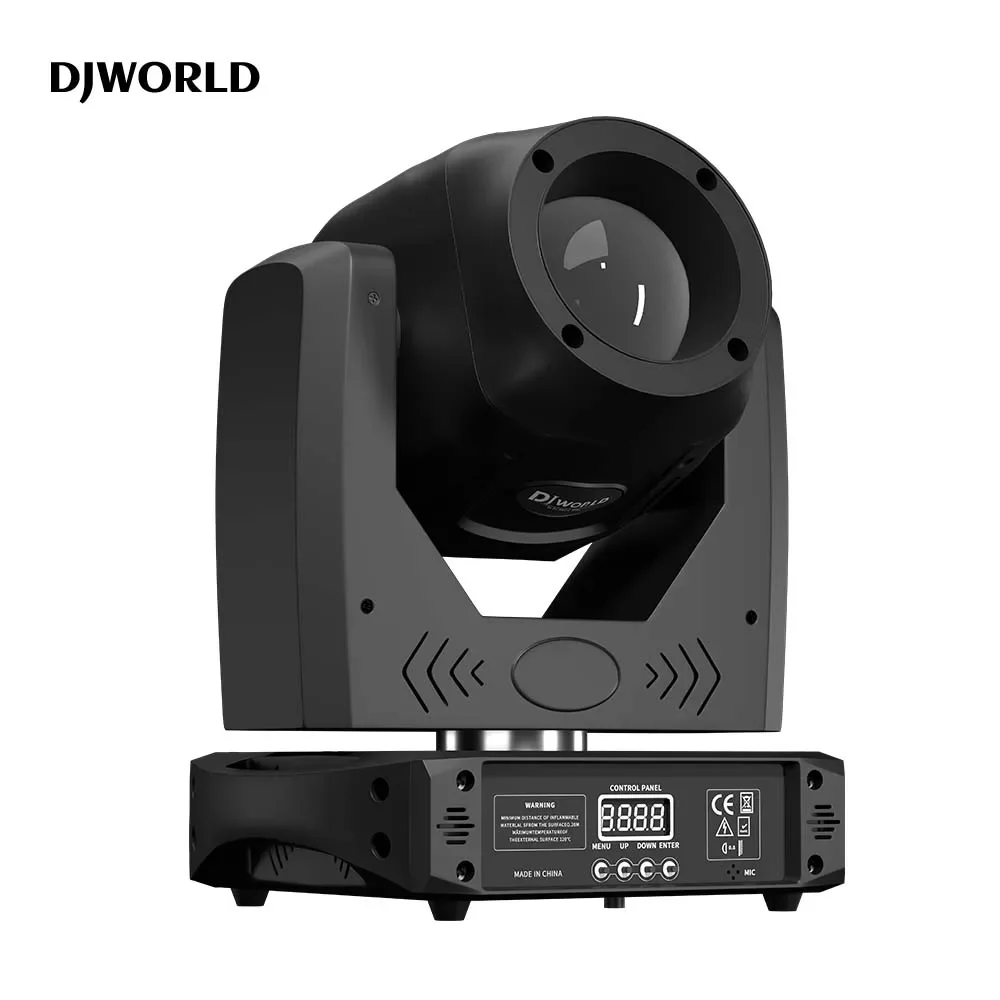 60W 4in1 RGBW Mini LED DMX Gobo Moving Head Spot Light For Club DJ Disco Stage Lighting Party Wedding Event Rotating Lamp