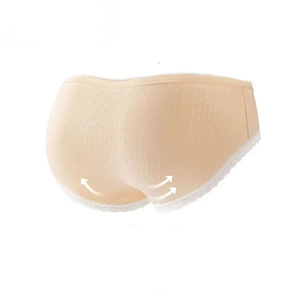 5 шт. дышащие милые трусики со средней талией, хлопковые трусы с промежностью, сетчатые трусы, нижнее белье с бантом, бесшовные трусы для женщин и девочек