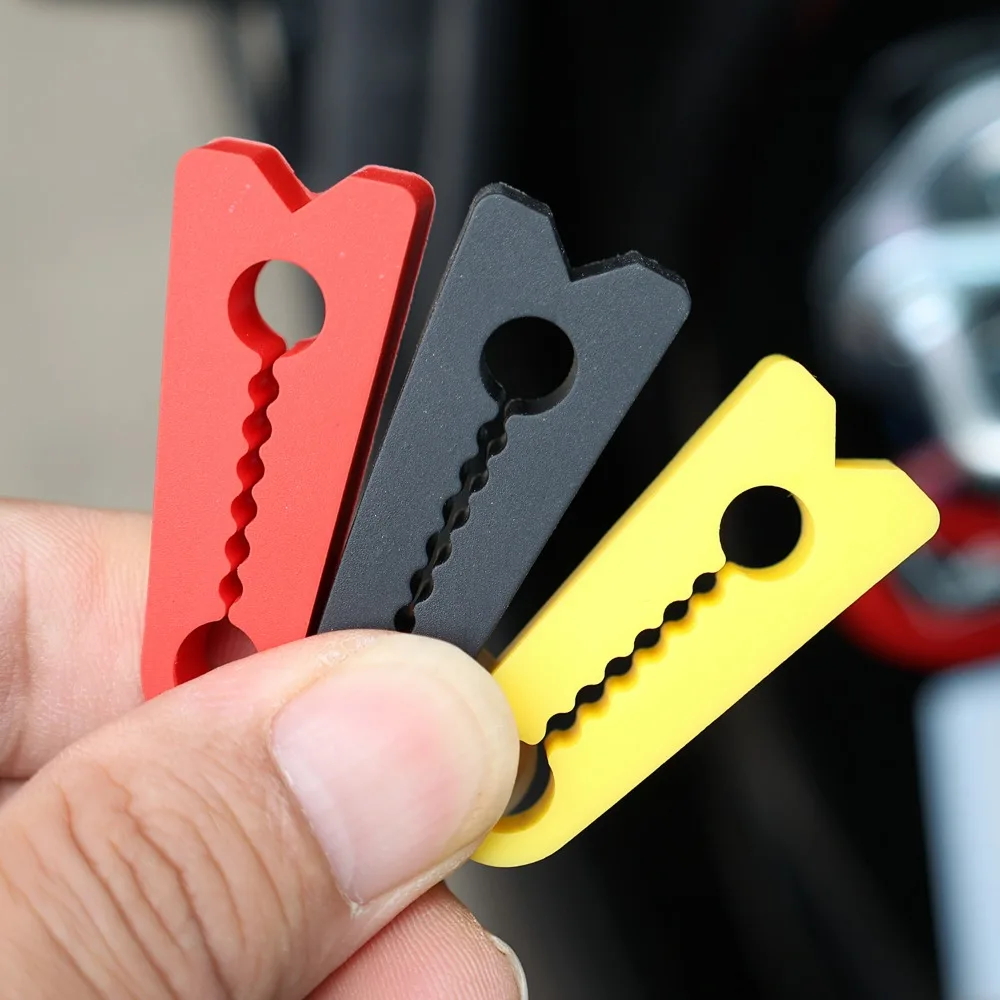 Car Door Lock Damper Silicone Buffer Pad Anti Shock Cushion Sound Insulation Auto Door Closing Crash Proof Protection Gasket